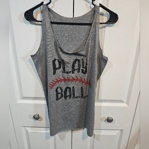 Graphic Racerback Tank
